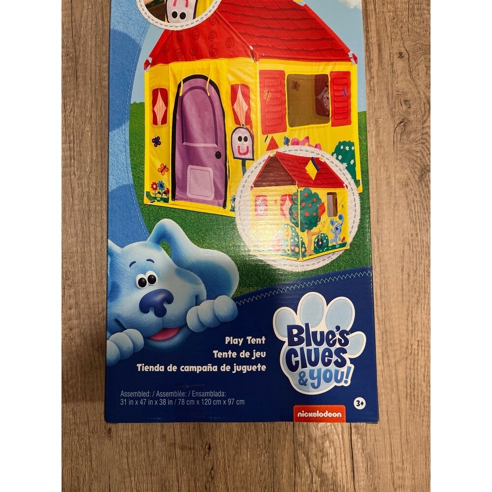 New in box Melissa & Doug Blue's Clues & You Play Tent House - Picture 4 of 9